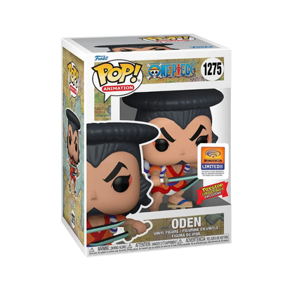 Oden Funko Pop! #1275 WonderCon 2023 Limited Edition Toy Stop Exclusive stock photo in-box from One Piece