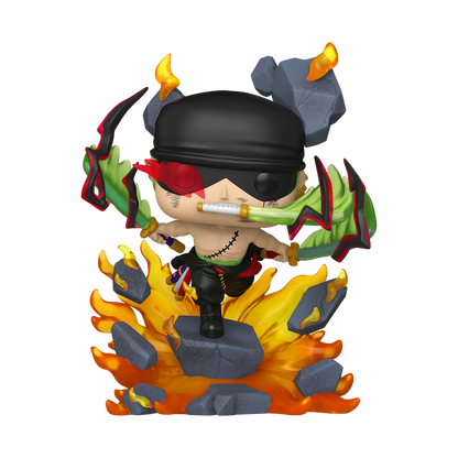 Roronoa Zoro King of Hell Funko Pop! #2151 Exclusive stock photo out-of-box from One Piece
