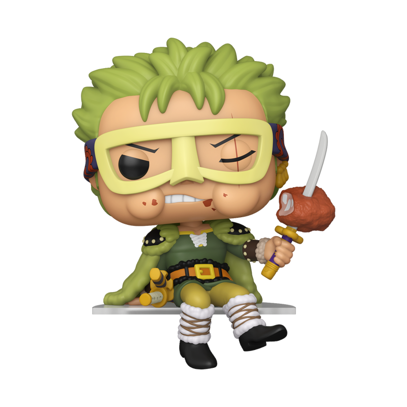 Roronoa Zoro Shelf Sitter Funko Pop! #2568 stock photo out-of-box from One Piece