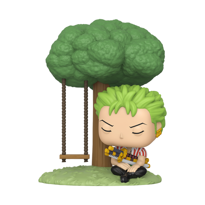 Roronoa Zoro Sleeping Funko Pop! #2391 Exclusive stock photo out-of-box from One Piece