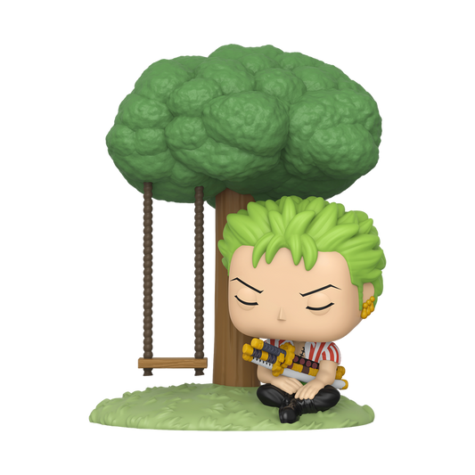 Roronoa Zoro Sleeping Funko Pop! #2391 Exclusive stock photo out-of-box from One Piece