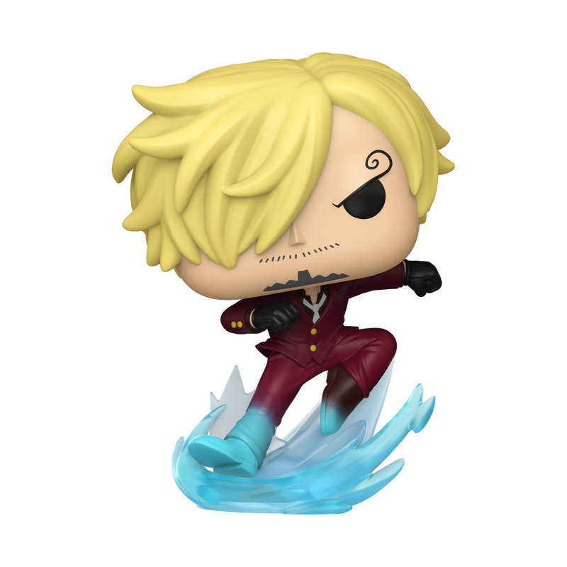 Sanji Raid Suit Funko Pop! #2346 Exclusive Glow stock photo out-of-box from One Piece
