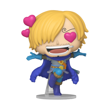 Sanji Swooning Funko Pop! #2566 stock photo out-of-box from One Piece