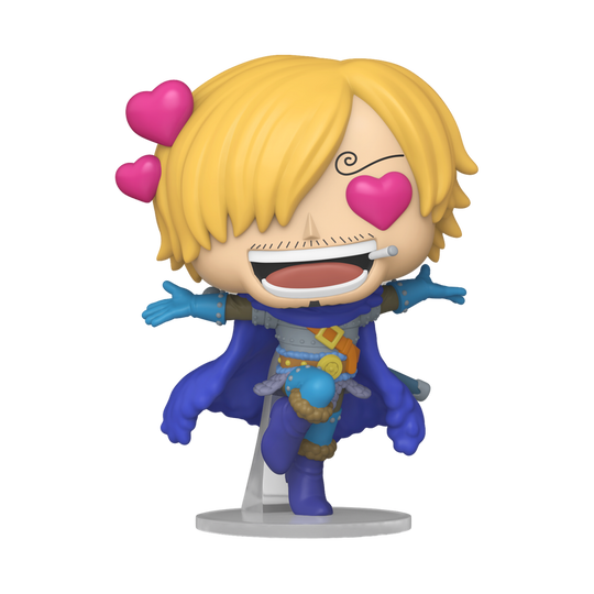 Sanji Swooning Funko Pop! #2566 stock photo out-of-box from One Piece