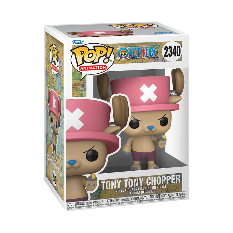 Tony Tony Chopper with Rumble Ball Funko Pop! #2340 stock photo in-box One Piece