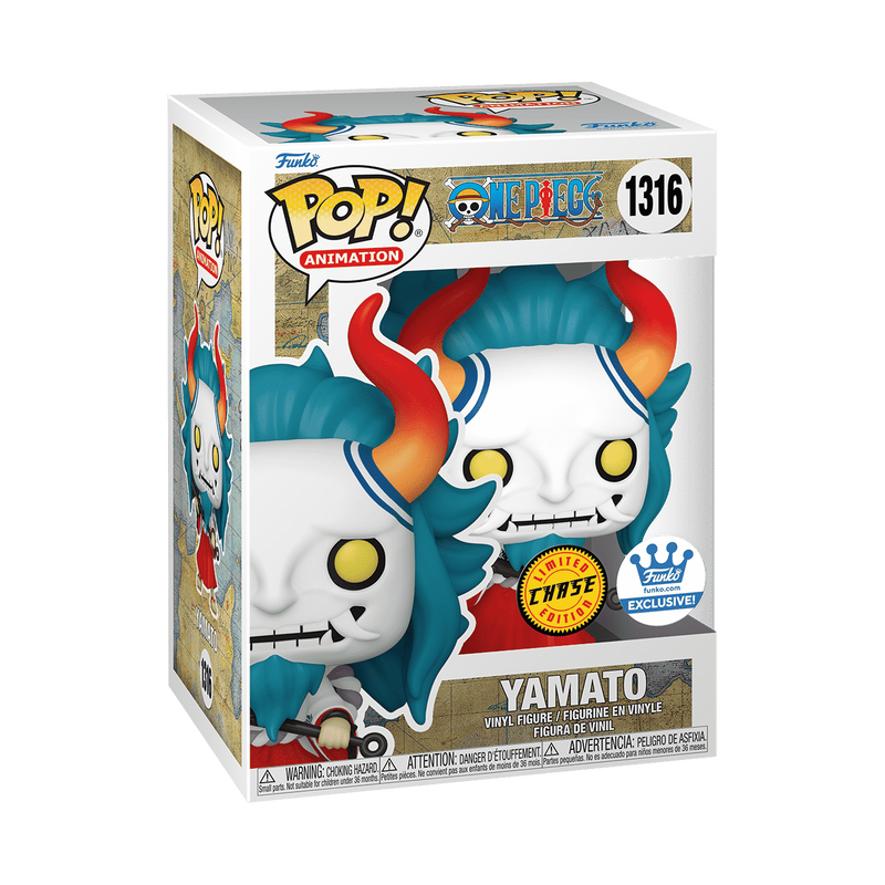 Yamato Funko Pop! #1316 Chase Special Edition stock photo in-box from One Piece