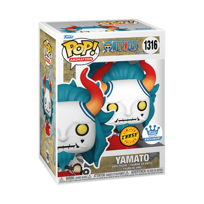 Yamato Funko Pop! #1316 Chase Special Edition stock photo in-box from One Piece