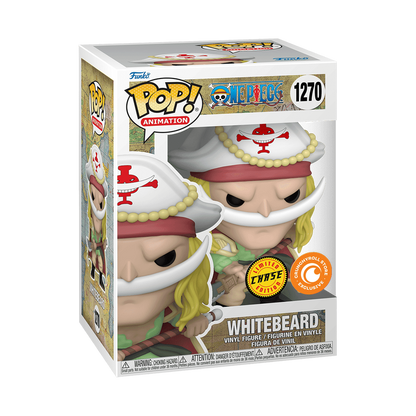 Young Whitebeard Funko Pop! #1270 Chase Crunchyroll Store Exclusive stock photo in-box from One Piece