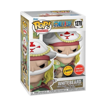 Young Whitebeard Funko Pop! #1270 Chase GameStop Exclusive stock photo in-box from One Piece