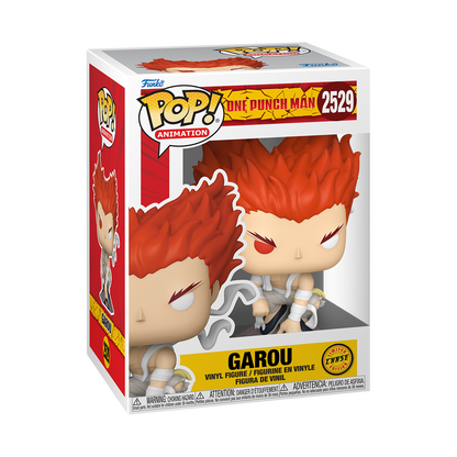 Garou Funko Pop! #2529 Chase stock photo in-box from One Punch Man