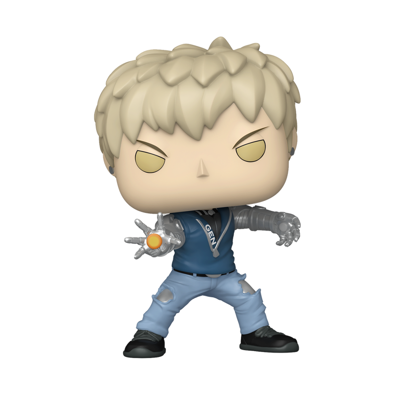 Genos Funko Pop! #2527 stock photo out-of-box from One Punch Man