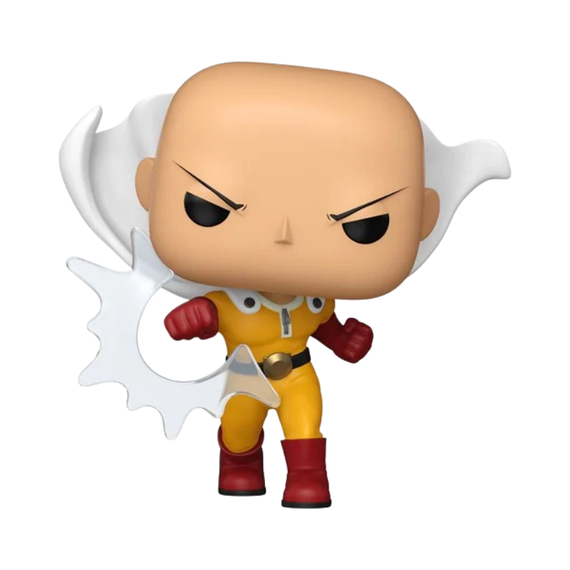 Saitama (Punching) Funko Pop! #2531 Exclusive stock photo out-of-box from One Punch Man
