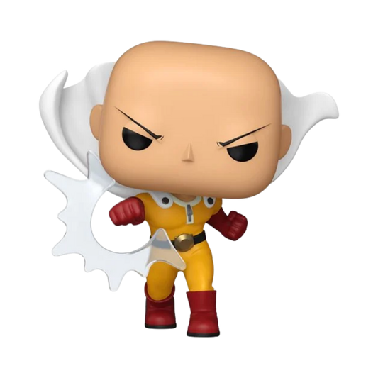 Saitama (Punching) Funko Pop! #2531 Exclusive stock photo out-of-box from One Punch Man
