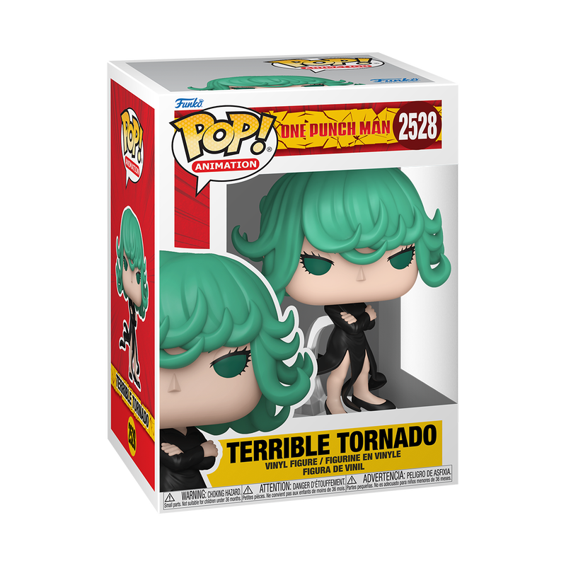 Terrible Tornado Funko Pop! #2528 stock photo in-box from One Punch Man