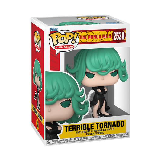 Terrible Tornado Funko Pop! #2528 stock photo in-box from One Punch Man