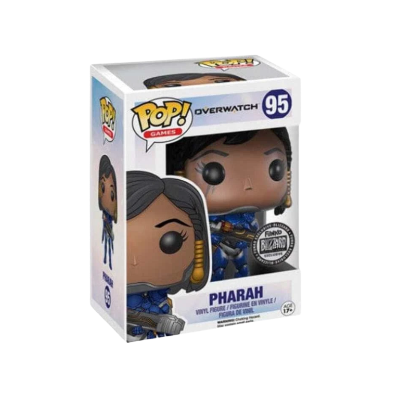 Pharah Funko Pop! #95 Blizzard Exclusive stock photo in-box from Overwatch
