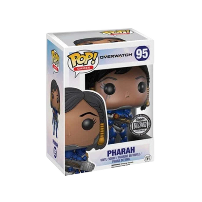 Pharah Funko Pop! #95 Blizzard Exclusive stock photo in-box from Overwatch