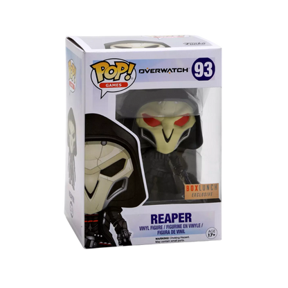 Reaper Funko Pop! #93 BoxLunch Exclusive stock photo in-box from Overwatch