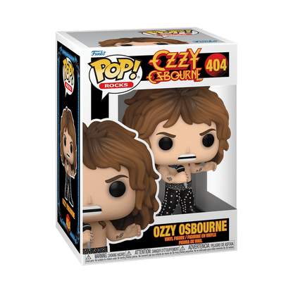 Ozzy Osbourne Shirtless 1989 Funko Pop! #404 stock photo in-box from Funko Pop! Rocks