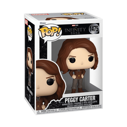 Peggy Carter Infinity Saga Funko Pop Packaging