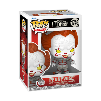 Funko Pop! IT Welcome to Derry Pennywise #1746 Funko Pop box packaging front view