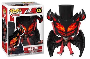 Arsene Funko Pop! #523 GameStop Exclusive stock photo in-box Persona 5
