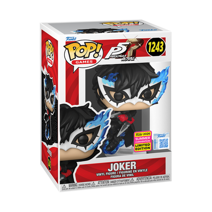 Joker Funko Pop! #1243 San Diego Comic-Con Shared stock photo in-box from Persona 5 Royal