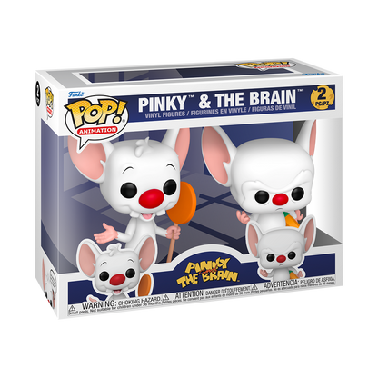 Pinky and The Brain Funko Pop 2 Pack in box packaging
