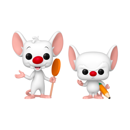 Pinky and The Brain Funko Pop 2 Pack vinyl figures out of box