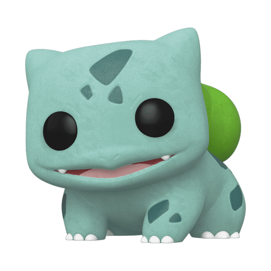 Bulbasaur Funko Pop! #453 Flocked ECCC 2020 Shared stock photo out-of-box from Pokémon