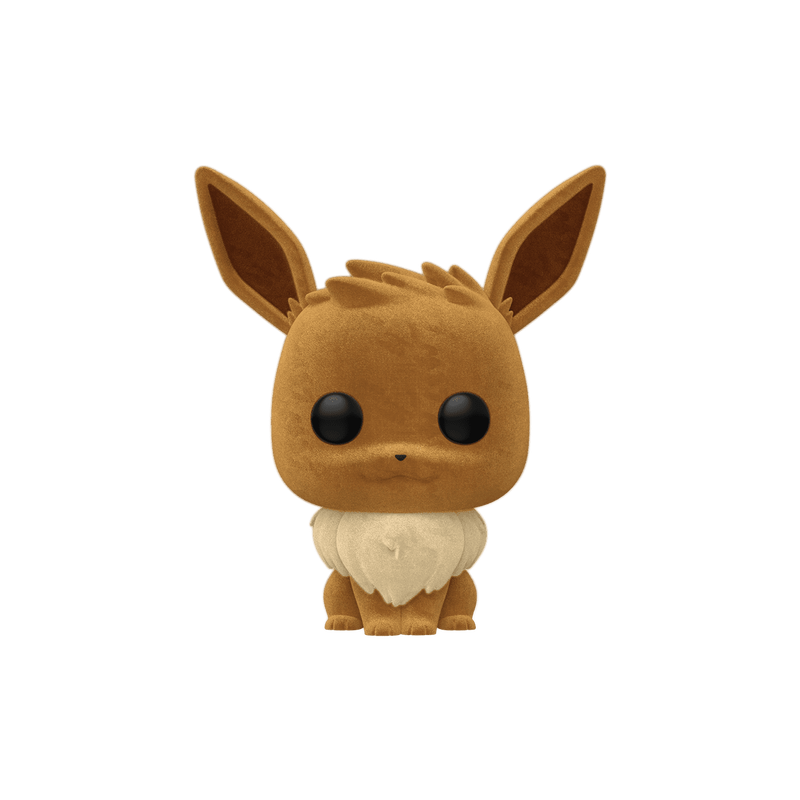 Eevee Funko Pop! #577 Flocked WonderCon 2020 Shared stock photo out-of-box from Pokémon