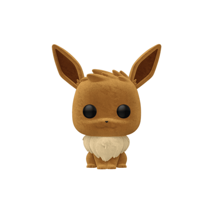 Eevee Funko Pop! #577 Flocked WonderCon 2020 Shared stock photo out-of-box from Pokémon