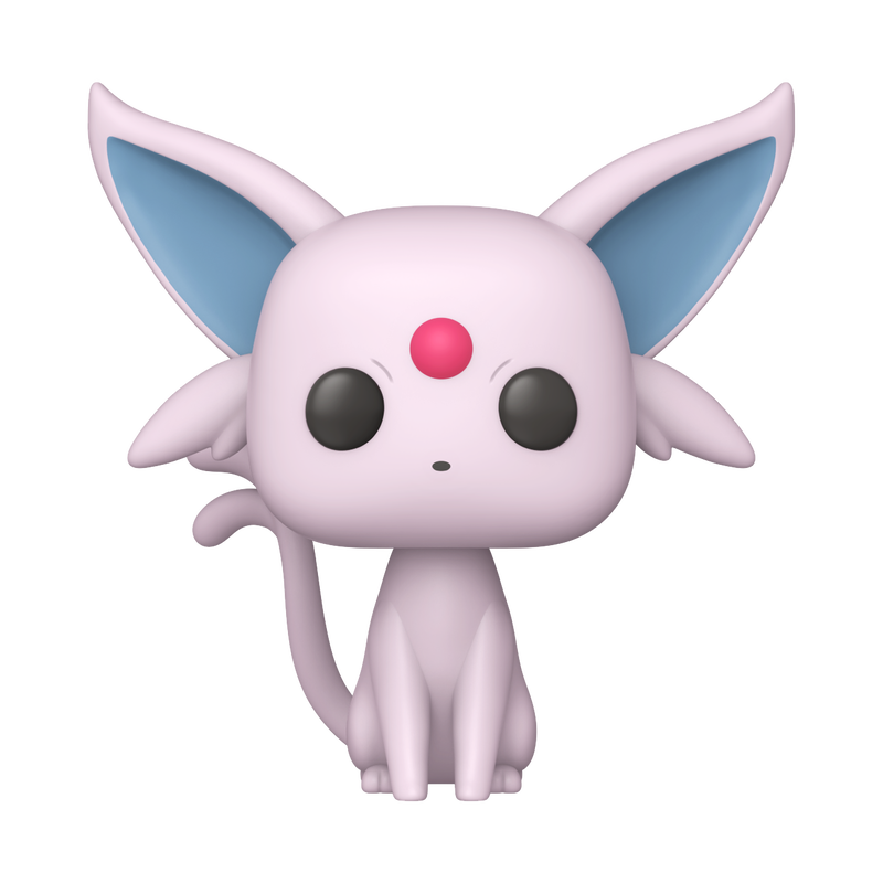 Espeon Soft Color Funko Pop! #884 Exclusive stock photo out-of-box from Pokémon