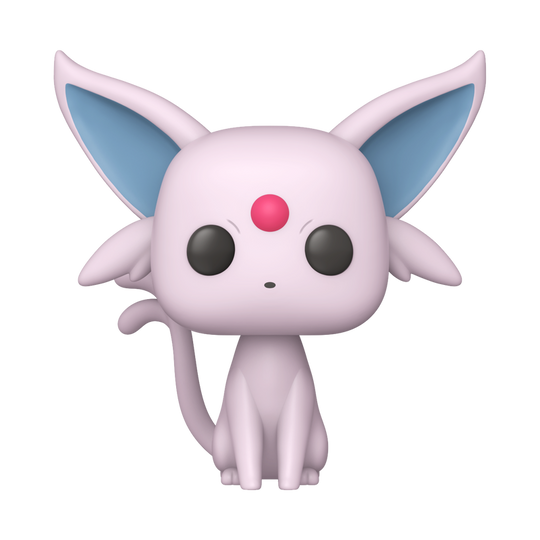 Espeon Soft Color Funko Pop! #884 Exclusive stock photo out-of-box from Pokémon