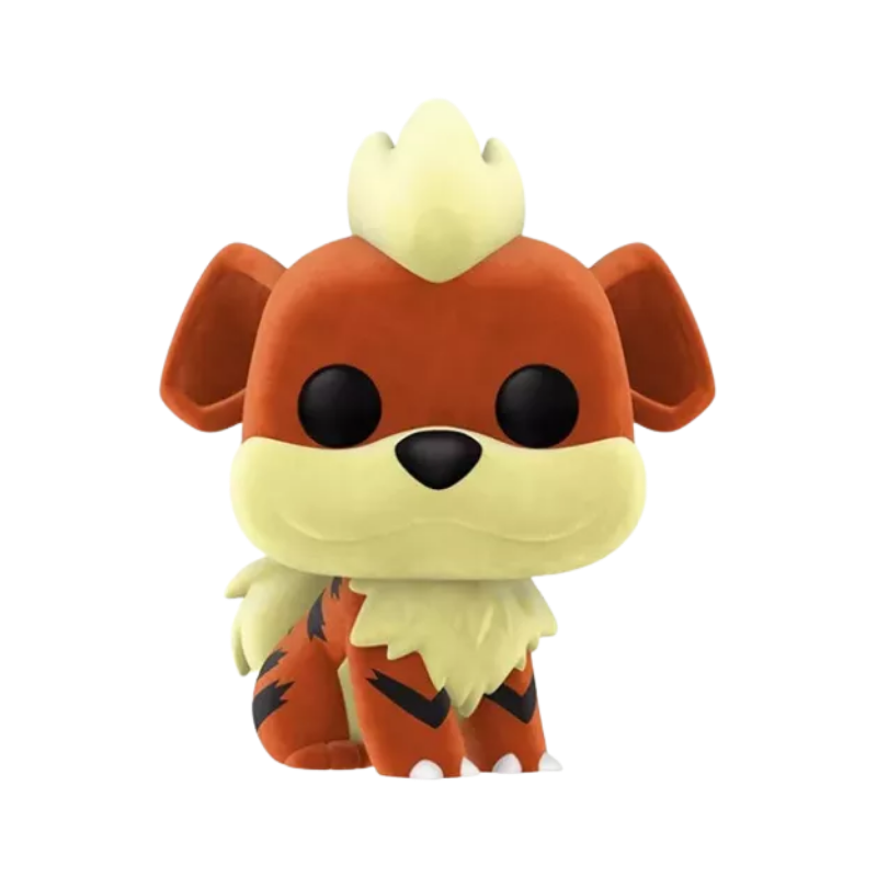 Growlithe Funko Pop! #597 Flocked NYCC 2020 Shared stock photo out-of-box from Pokémon