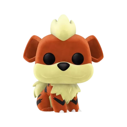 Growlithe Funko Pop! #597 Flocked NYCC 2020 Shared stock photo out-of-box from Pokémon