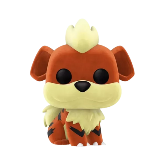 Growlithe Funko Pop! #597 Flocked NYCC 2020 Shared stock photo out-of-box from Pokémon