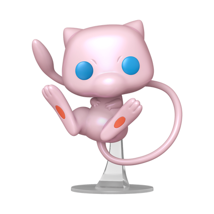 Mew Pearlescent Funko Pop! #643 Pokémon Center Exclusive stock photo out-of-box from Pokémon