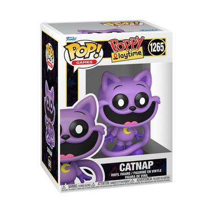 CatNap Funko Pop! #1265 stock photo in-box from Poppy Playtime