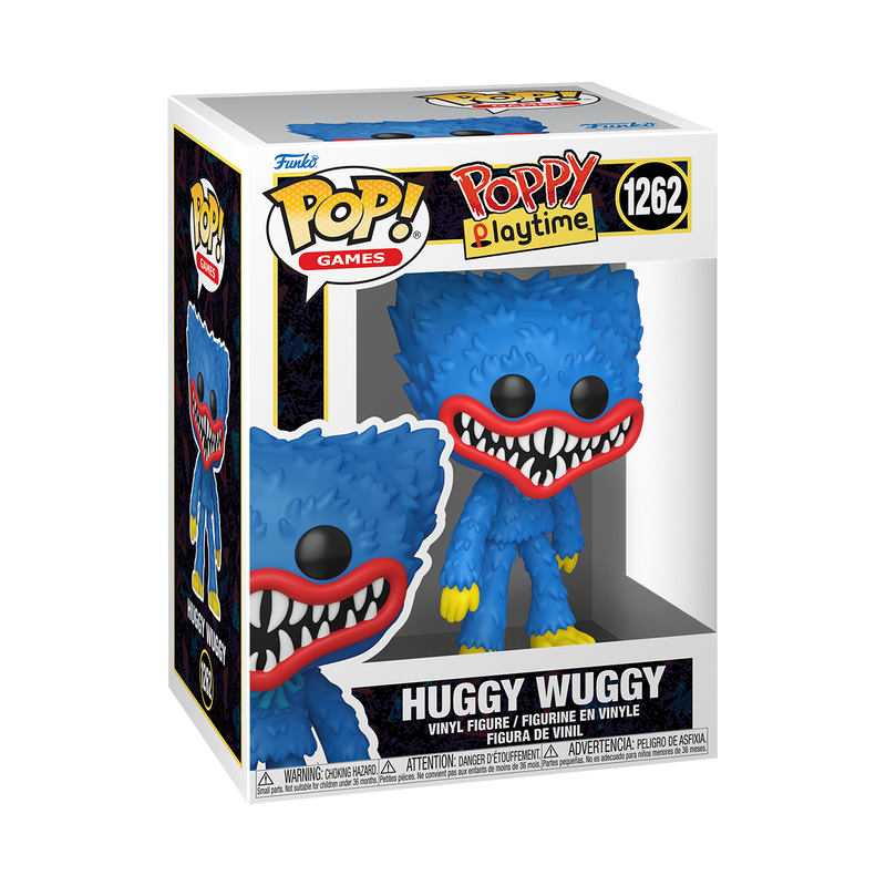 Huggy Wuggy Funko Pop! #1262 stock photo in-box from Poppy Playtime