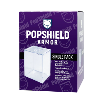PopShield Armor Funko Pop protector for standard 4-inch Pops stock photo in-box magnetic lid
