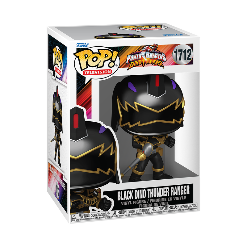 Power Rangers Dino Thunder Black Dino Thunder Ranger Funko Pop Packaging