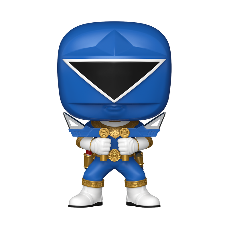 Blue Zeo Ranger Funko Pop! #1874 stock photo out-of-box Power Rangers Zeo