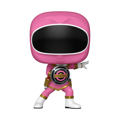 Pink Zeo Ranger Funko Pop! #1876 stock photo out-of-box Power Rangers Zeo