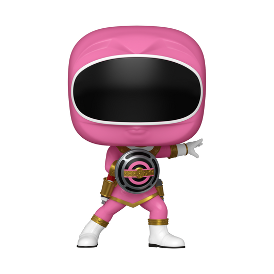 Pink Zeo Ranger Funko Pop! #1876 stock photo out-of-box Power Rangers Zeo