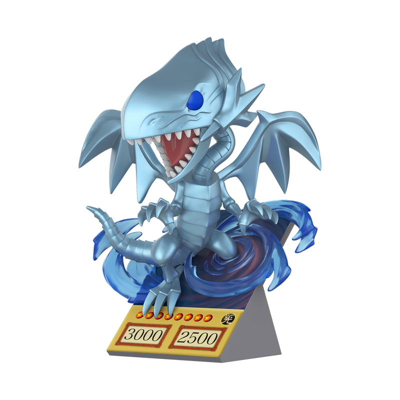 Blue-Eyes White Dragon Funko Pop! Premium #2316 stock photo out-of-box from Yu-Gi-Oh!