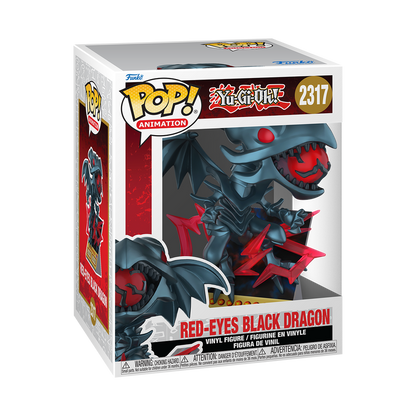 Red-Eyes Black Dragon Funko Pop! Premium #2317 stock photo in-box from Yu-Gi-Oh!