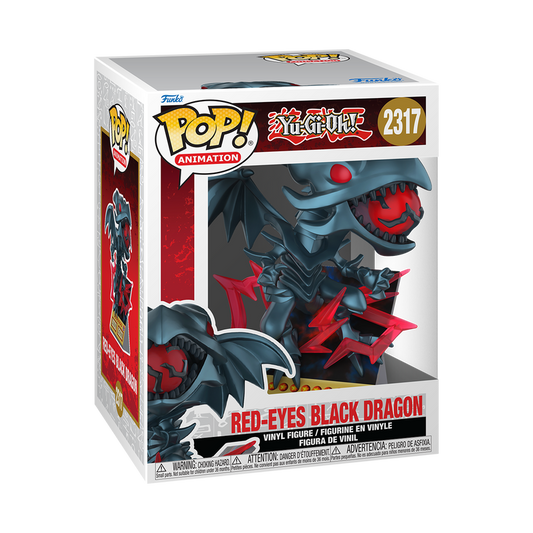 Red-Eyes Black Dragon Funko Pop! Premium #2317 stock photo in-box from Yu-Gi-Oh!