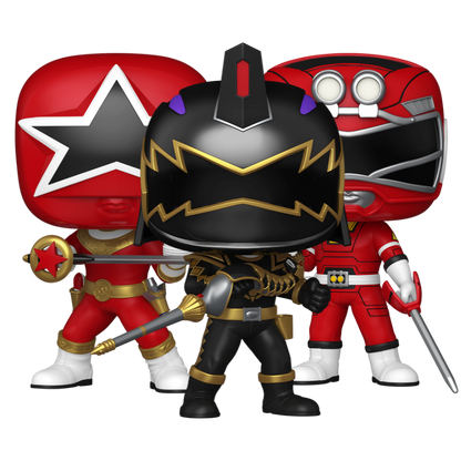 Power Rangers Turbo Duno Thunder Zeo Funko Pop Figure Set