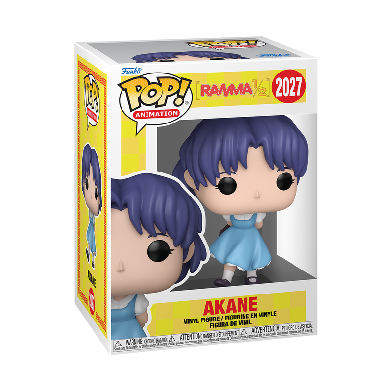 Ranma 1/2 Akane Funko Pop Packaging